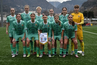Девичья сборная Беларуси по футболу (WU-17) выиграла у израильских сверстниц