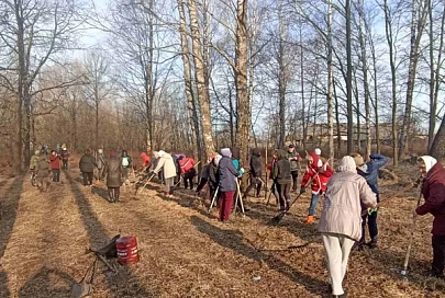 Жители Жлобинского района приняли участие в областном субботнике