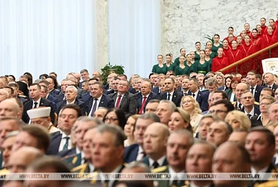 Александр Лукашенко: мы - новая Беларусь, страна тружеников и созидателей