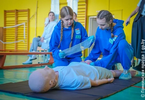 В Гомельском медицинском колледже прошел второй этап межведомственной республиканской олимпиады «Первая помощь»