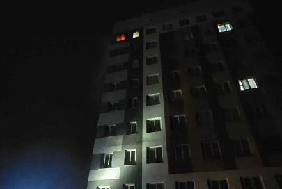 В Жлобине в общежитии горело подсобное помещение
