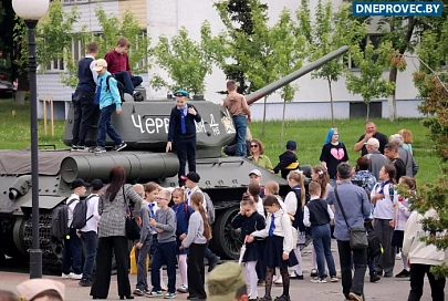 Речица приняла акцию «Марш Победы»