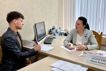 Личный приём граждан в Светлогорске провела член Совета Республики Ирина Петрусевич