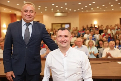Спортсмен-паралимпиец Алексей Талай провел для работников БМЗ мотивационный тренинг