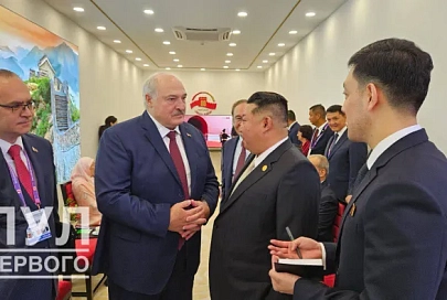Александр Лукашенко до начала парада в Пекине пообщался с лидером КНДР Ким Чен Ыном 