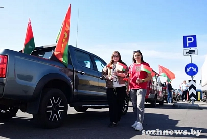 «Дорогой единства»: автопробег сплотил Гомельский район