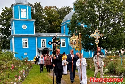 В Ельске прошел Крестный ход «Во имя единства»