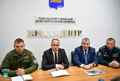 Детали благоустройства территории вблизи фабрики «8 Марта» озвучили на брифинге в Гомельском горисполкоме 