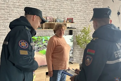 В Речицком районе завершился трёхдневный учебно-полевой сбор курсантов Университета гражданской защиты МЧС