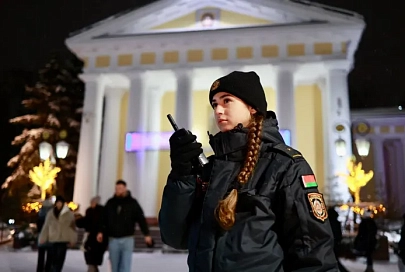 Милиция Гомельщины обеспечивает порядок и безопасность у храмов в Рождество