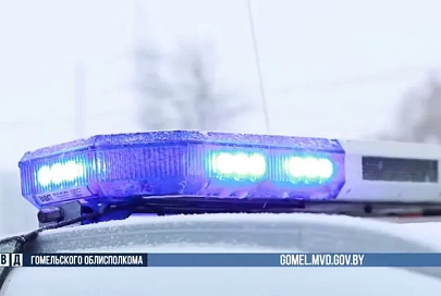 Из-за непогоды сотрудники ГАИ Гомельской области работают в усиленном режиме