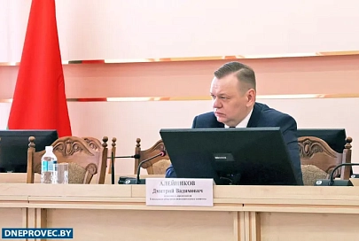 Заместитель председателя облисполкома Дмитрий Алейников с рабочим визитом посетил Речицкий район 