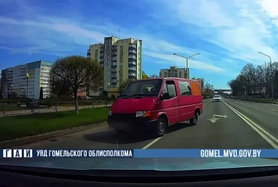 Нетрезвого водителя «Ford Transit» задержали в Речице