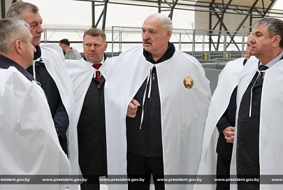 Рациональный подход с комфортом для телят: Александр Лукашенко оценил новые коровники в «Агро-Лясковичах»