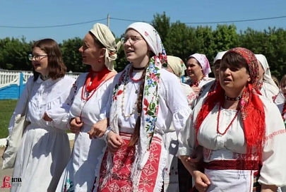 В Ветковском районе прошел традиционный обряд «Ваджэнне і пахаванне стралы»