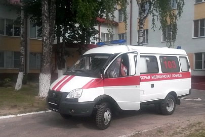 Автопарк Чечерской центральной райбольницы пополнила новая машина скорой помощи