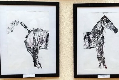 Открытие художественной выставки Impression print Катерины Невских и ее воспитанников, учащихся детской школы искусств № 4 г. Гомеля