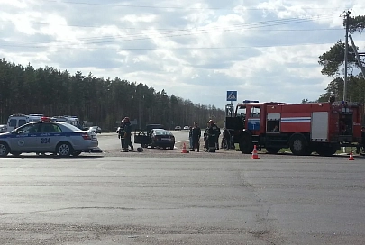 Два человека погибли в Гомеле при столкновении мотоцикла и автомобиля