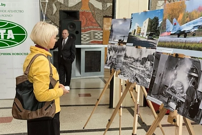 Выставка фотографий «Суверенная Беларусь: эпоха достижений» открылась в кинотеатре имени Калинина