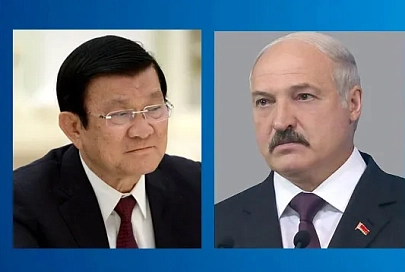 Лукашенко сегодня проведет переговоры с Президентом Вьетнама Чыонг Тан Шангом