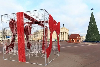 Световые сюрпризы для гомельчан
