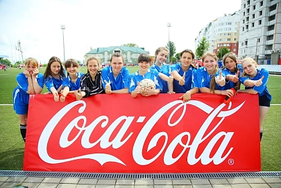 Турнир по футболу от Coca-Cola прошел в Гомеле