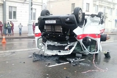 ДТП в Минске с участием скорой: тяжелобольная пациентка умерла