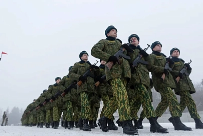 В войсковой части 5525 новобранцы приняли присягу на верность Отечеству