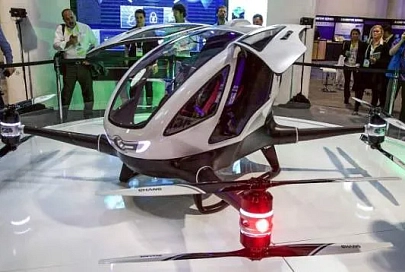 Китайцы представили экологичный летающий автомобиль