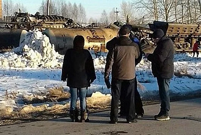 Два грузовых поезда столкнулись в Башкортостане: есть погибшие