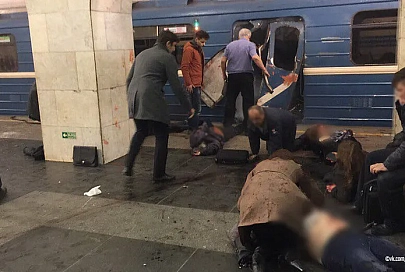 В метро Санкт-Петербурга произошел взрыв