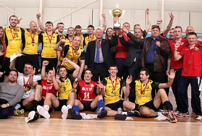 "Шахтер" выиграл чемпионат Беларуси по волейболу