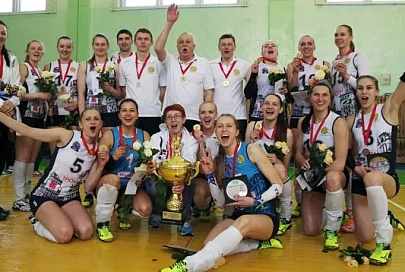 Волейболистки "Минчанки" в шестой раз стали чемпионками Беларуси