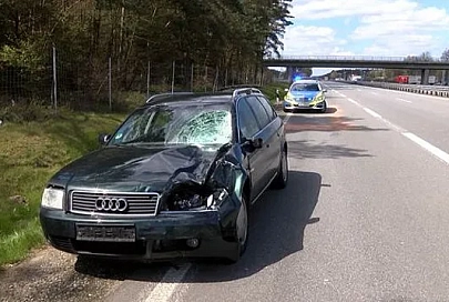 Пьяного туриста сбили на автобане в Германии во время селфи