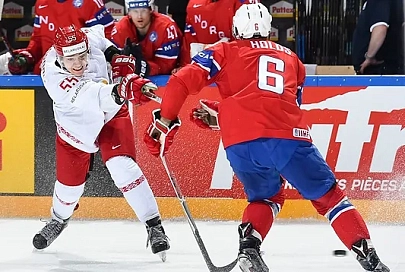 Белорусские хоккеисты выиграли у норвежцев на чемпионате мира по хоккею
