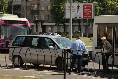 Фотофакт. ДТП на ул. Полесской