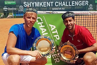 Андрей Василенко в паре с чилийцем выиграл теннисный турнир в Шимкенте 