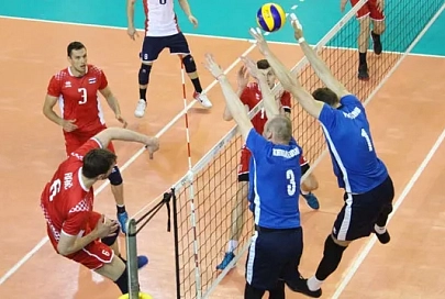 Волейболисты сборной Беларуси победили хорватов в отборе на чемпионат мира