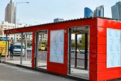 Остановки на солнечных батареях заработали в Астане