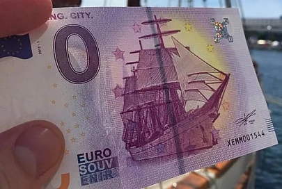 В Германии продают банкноты номиналом в ноль евро