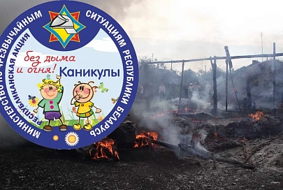 МЧС напоминает: с начала года в стране на пожарах погибли три ребенка