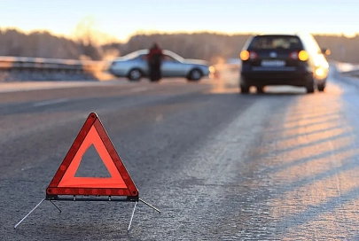 В Гомеле на Новобелицком путепроводе столкнулись четыре автомобиля