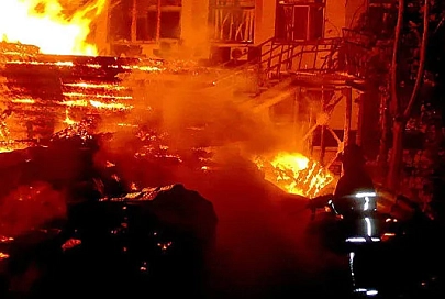 Девочка спасла восемь детей при пожаре в оздоровительном лагере в Одессе