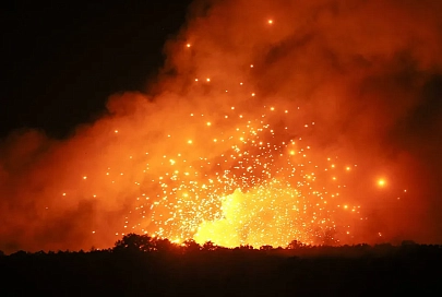 На складе боеприпасов под Винницей прекратились взрывы