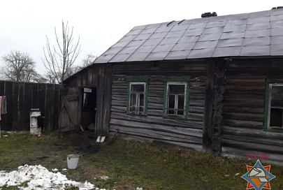 В Чечерском районе стихия пощадила дом, но унесла жизнь хозяина