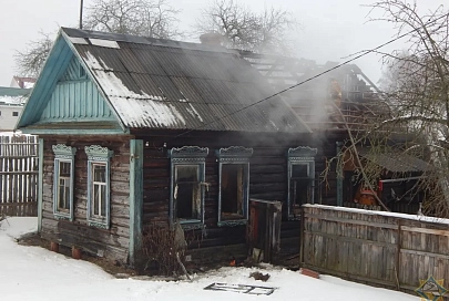 На пожаре в Чечерске погиб пенсионер, его жена с ожогами в больнице 