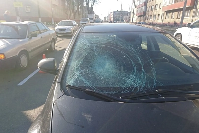 ДТП на Кирова, «Мазда» сбила пешехода