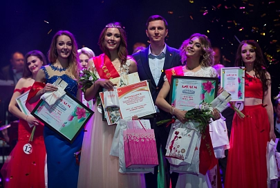 Победительницей конкурса "Королева весна 2018" стала студентка ГГУ им. Ф. Скорины Елизавета Святогор (обновлено)