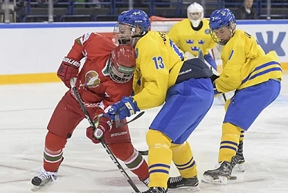 Хоккеисты юниорской сборной Беларуси (U-18) уступили Швеции на ЧМ в России