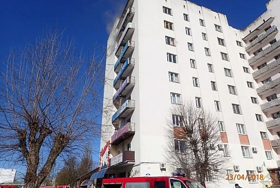 В Гомеле при пожаре в общежитии эвакуировали 122 человека